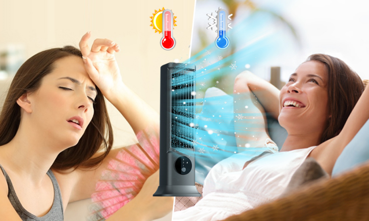 life without and with Coldeez Cooling Ace 3.0